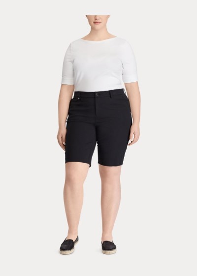 Calções Ralph Lauren Stretch Algodão Twill Mulher 42315-LJRT